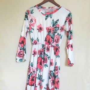 Long Floral Maxi Dress